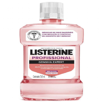 ENXAGUANTE BUCAL LISTERINE PROFISSIONAL GENGIVA EXPERT 250ML