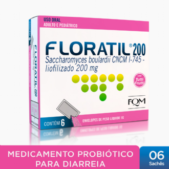 FLORATIL 200 MG 6 ENVELOPES DE 1G ENVELOPES