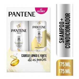 KIT SHAMPOO PANTENE 175ML + CODICIONADOR 175ML HIDRATA��O
