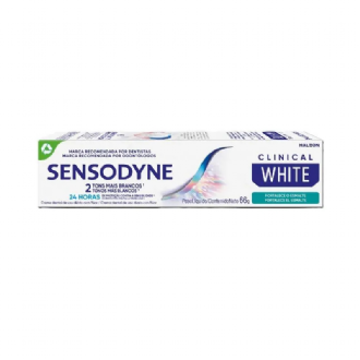 CREME DENTAL SENSODYNE CLINICAL WHITE 66G