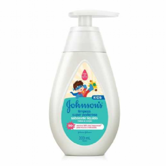 SABONETE LIQUIDO JOHNSONS LIMPEZA SUPER PODEROSA 200ML