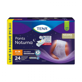 FRALDA GERIATRICA TENA PANTS P/M 24UN