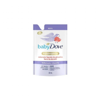 SABONETE L�QUIDO DOVE BABY HORA DE DORMIR REFIL  400ML