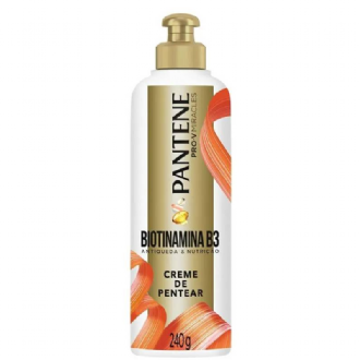 CREME PARA PENTEAR PANTENE ANTIQUEDA E NUTRI��O BIOTINAMINA B3 240G