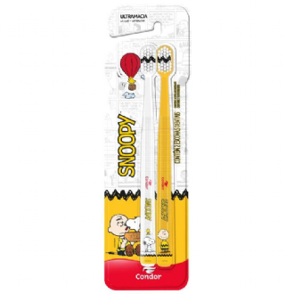 ESCOVA DE CONDOR ULTRA MACIA SNOOPY 2UN