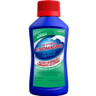 LEITE MAGNESIA ENOMAGNO HORTEL 120ML