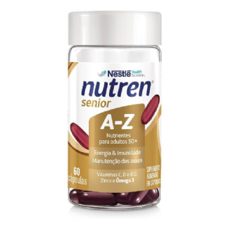 NUTREN SENIOR MULTI A-Z 60 CPSULAS