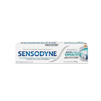 CREME DENTAL SENSODYNE SENSIBILIDADE & ESMALTE WHITENING 100G