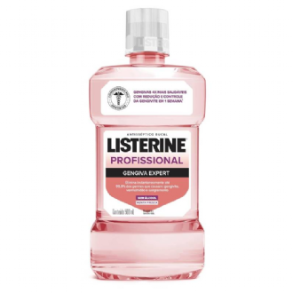ENXAGUANTE BUCAL LISTERINE PROFISSIONAL GENGIVA EXPERT 500ML