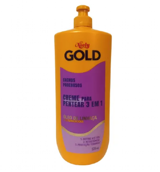 CREME PARA PENTEAR NIELY CACHOS DEFINIDOS PROLONGADOS 500ML