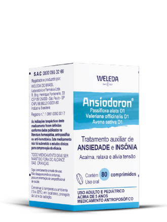 ANSIODORON WELEDA CALMANTE NATURAL 80 COMPRIMIDOS