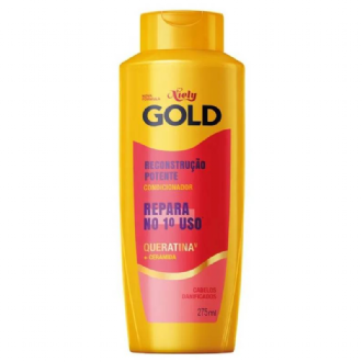 Condicionador Niely Gold Reconstru��o Potente 275ml