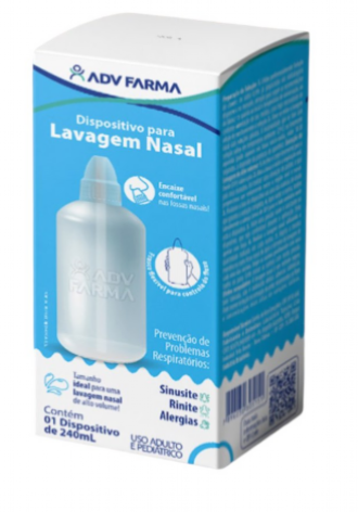 Higienizador Nasal Advfarma 1 Frasco 240ml