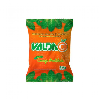 Suplemento Alimentar Valda C Sabor Laranja Mentolada 25g