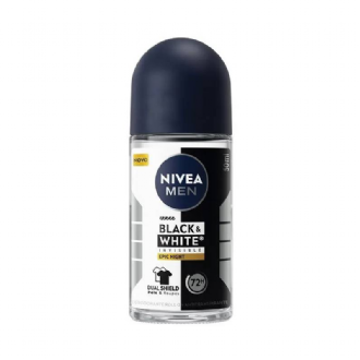 DESODORANTE NIVEA MEN ROLL-ON INVISIBLE BLACK & WHITE EPIC NIGHT 50ML