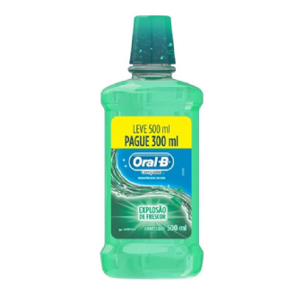 ENXAGUANTE BUCAL ORAL B HORTEL� LEVE 500ML