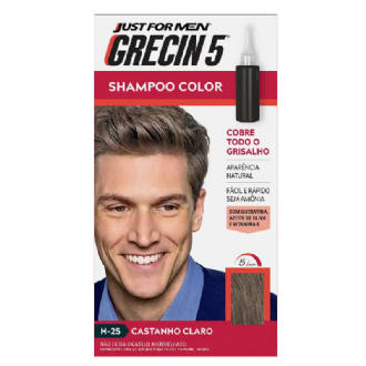 SHAMPOO COLOR GRECIN 5 CASTANHO CLARO