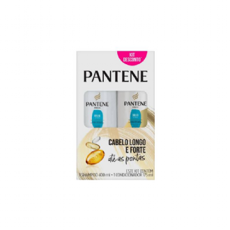 KIT SHAMPOO PANTENE 400ML + CONDICIONADOR 175ML  BRILHO EXTREMO