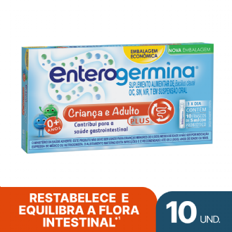 ENTEROGERMINA PLUS 10 FLAC 5ML