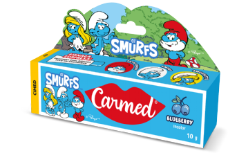 HIDRATANTE LABIAL CARMED SMURFS 10G