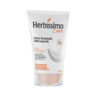 DESODORANTE HERBISSIMO CREME COCO E VITAMINA C 55G