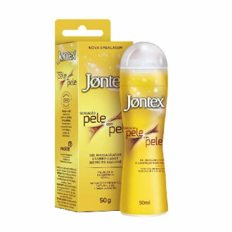 GEL LUBRIFICANTE �NTIMO JONTEX SENSA��O PELE COM PELE COM 50ML