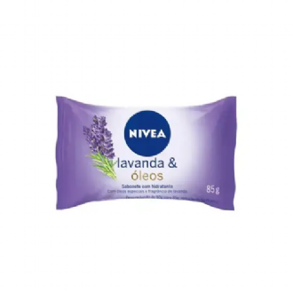 SABONETE EM BARRA NIVEA LAVANDA & LEOS 85G