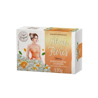 SABONETE ALMA DE FLORES FLOR LARANJEIRA 130G
