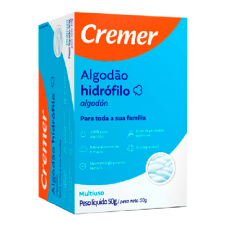 ALGOD�O EM ROLO HIDR�FILO MULTIUSO CREMER CAIXA 25G