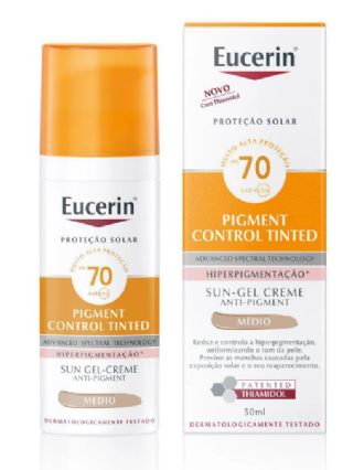 EUCERIN PIGMENT COR MEDIO FPS 70 50G