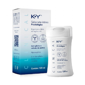 KY CLINICAL SABONETE LIQUIDO INTIMO PROCTOLOGICO 120ML