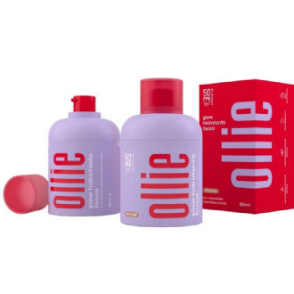 GLOW HIDRATANTE FACIAL FPS50 BRONZE OLLIE