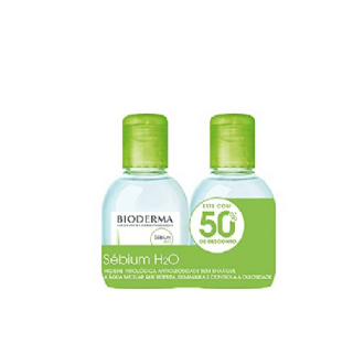 KIT AGUA MICELAR FACIL BIODERMA SEBIUM H2O 100ML 2UN