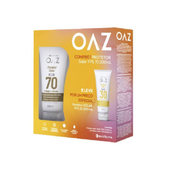 OAZ PROTETOR SOLAR CORPO E ROSTO FP30+ FP70 200ML