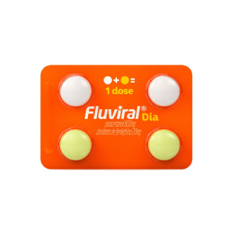 FLUVIRAL DIA  4 CPROMPRIMIDOS
