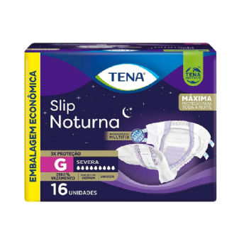 FRALDA GERI�TRICA TENA NOTURNA G 16 UNIDADES