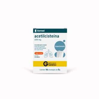ACETILCISTENA 600 MG 16 SACHS