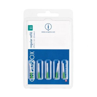 REFIL ESCOVA INTERDENTAL CURAPROX CURADEN PREMIUM BRUSH PRIME 1,1MM C/ 5 REFIS