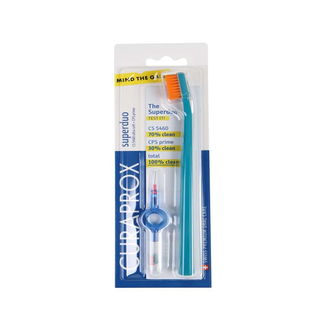 ESCOVA DENTAL ADULTO SUPER DUO + INTERDENTAL