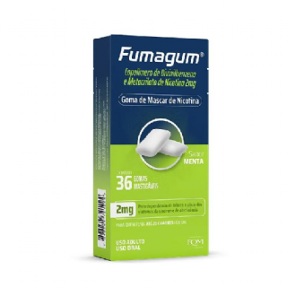 FUMAGUM MENTA 2MG 36 GOMAS