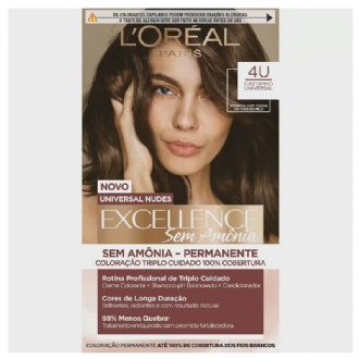 TINTURA IMEDIA SEM AM�NIA 4U CASTANHO UNIVERSAL