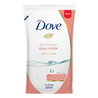 REFIL SABONETE DOVE ANTI-STRESS GUA MICELAR 200ML