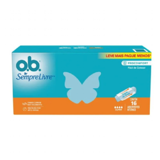 ABSORVENTE INTERNO O.B PROCOMFORT SUPER 16UN