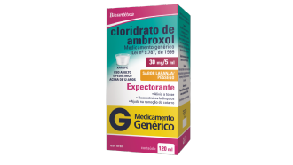 CLORIDRATO DE AMBROXOL GENRICO BIOSINTTICA ACH 6MG/ML XAROPE ADULTO 120ML + COPO MEDIDOR