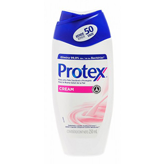 SABONETE LQUIDO ANTIBACTERIANO PROTEX CREAM 250ML