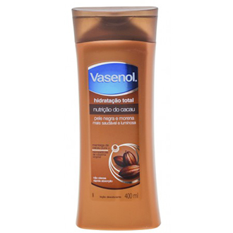 LOO DESODORANTE HIDRATAO VASENOL TOTAL NUTRIO DO CACAU 400ML