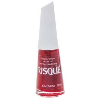 ESMALTE RISQU� CREMOSO CARMIM