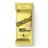 PRESERVATIVO BLOWTEX PRAZER PROLONGADO 6 UNIDADES