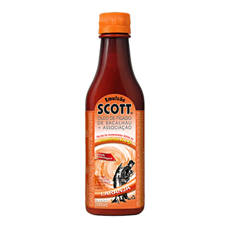 EMULS�O SCOTT LARANJA 200ML