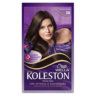 TINTURA KOLESTON KIT 30 WELLA CASTANHO ESCURO